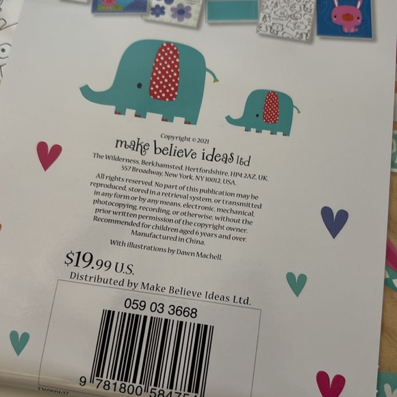 Make Believe Ideas Made with Love from Me Craft Set 24 Creative Crafts - Picture 6 of 9